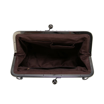 Women's Faux Leather Dumpling Shoulder Bag