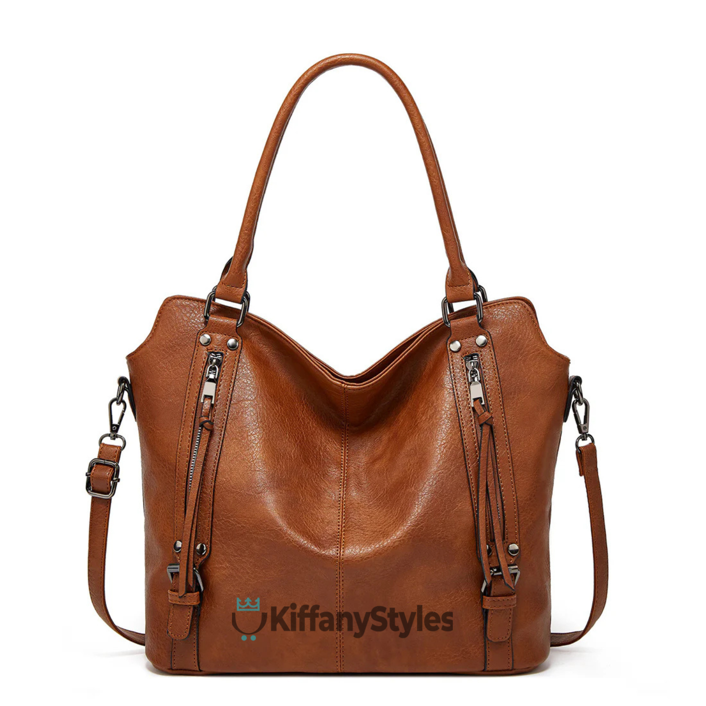 Women's Faux leather Tote Crossbody Bag