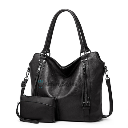 Women's Faux leather Tote Crossbody Bag