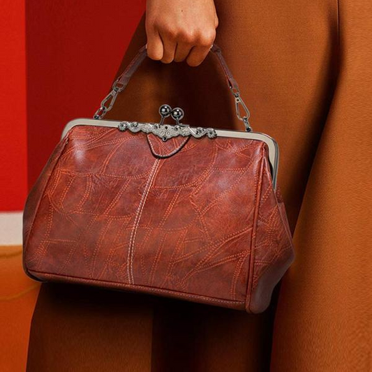 Women's Faux Leather Dumpling Shoulder Bag