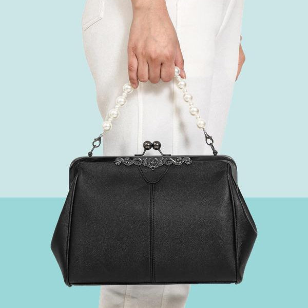 Women's Faux Leather Dumpling Shoulder Bag