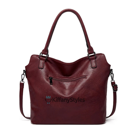 Women's Faux leather Tote Crossbody Bag